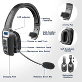 MyBat Pro WorkFlow Bluetooth Headset with Noise Cancelling Microphone - MyBat Pro